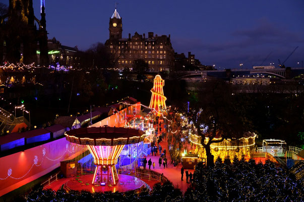 Best Christmas Markets in Europe - Edinburgh Christmas Market - Copyright Ulmus Media