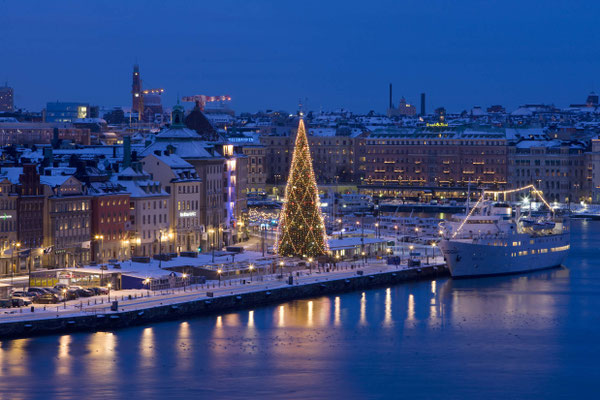 Stockholm Christmas tree - Copyright Visit Stockholm