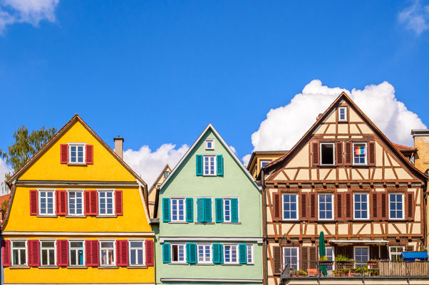 Tubingen picturesque medieval houses copyright Thoom