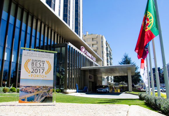 Crowne Plaza Porto - Porto European Best Destination 2017 - Offical Partner