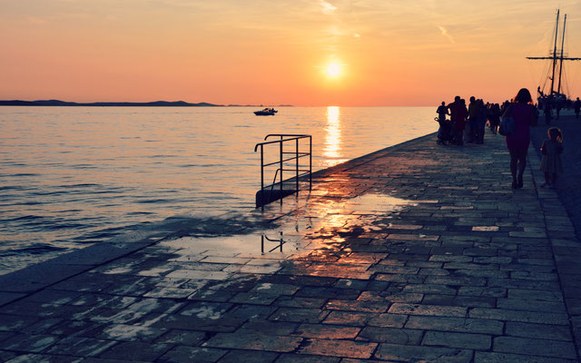 Sunset at Zadar, Croatia - Copyright European Best Destinations