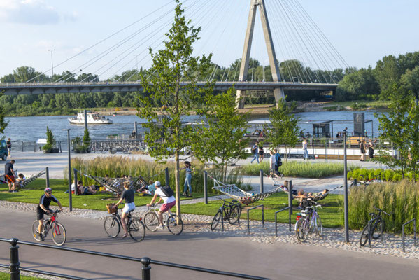 Warsaw European Best Destinations - Vistula Boulevards © City of Warsaw 