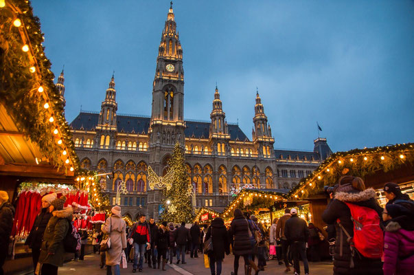Best Christmas Markets in Europe - Vienna Christmas Market - Copyright  Shutterstock Editorial Hans-Even Bakken