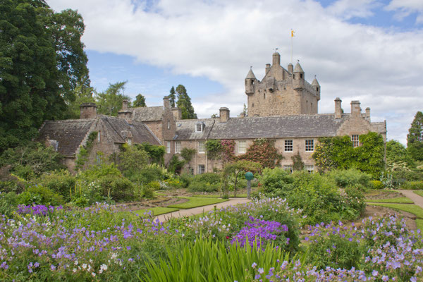 Cawdor Castle and gardens near Inverness, Scotland.Copyright johnbraid