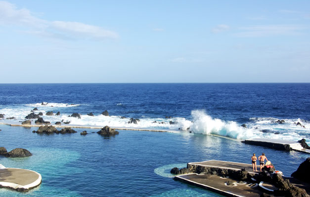 Natural pools in Porto Moniz, Madeira, Portugal - Copyright inacio pires