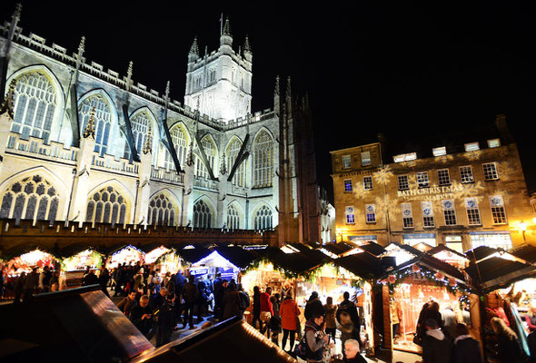 Bath Christmas Market Copyright Bath Tourism Plus / Colin Hawkins