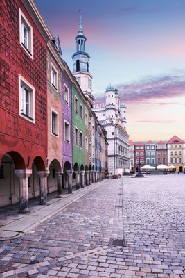 Main market square in Poznan, Poland Copyright mikolajn