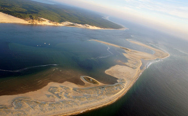Aerial-view-Arcachon