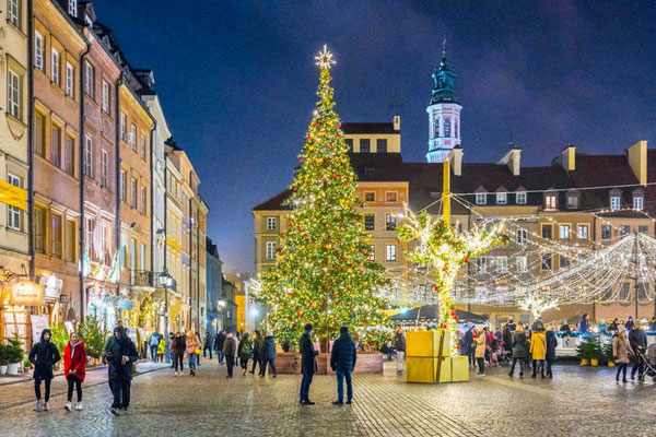 Best Christmas Markets in Europe - Warsaw Christmas Market - F. Kwiatkowski © Warsaw Tourist Office 
