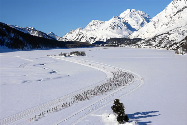 ENGADIN St. Moritz - Copyright Engadin St. Moritz Skimarathon - Signature Remy Steinegger