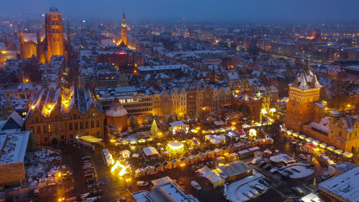 Best Christmas City Breaks in Europe - Gdansk Christmas Market -  Copyright Visit Gdansk