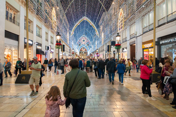 Malaga Christmas lights - Copyright Matthieu Cadiou - European Best Destinations