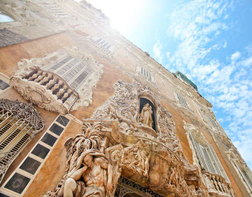 Famous historic building in Valencia, Spain - Copyright Vladitto