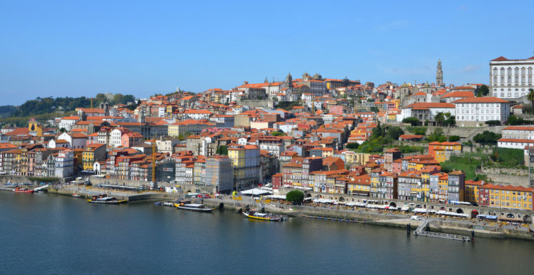 View of Ribeira and Miragaia from Gaia, Portugal © European Best Destinations