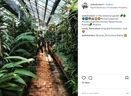 Botanical Garden Wroclaw - Copyright Visit Wroclaw - Instagram User - European Best Destinations