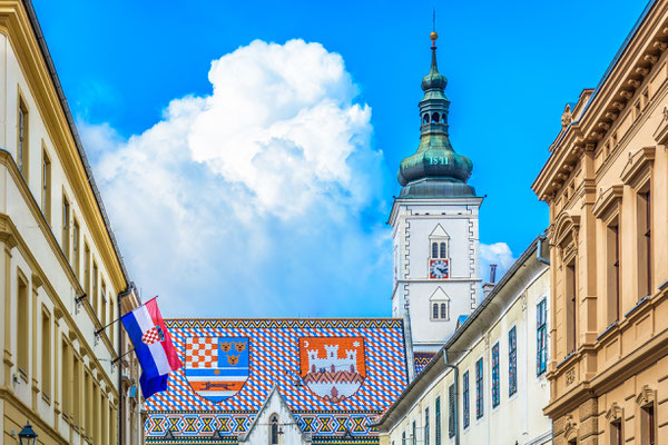 St. Mark's square in Zagreb, Croatia - Copyright Dreame