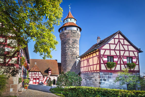 Nuremberg Castle in Nuremberg, Germany. Copyright Sean Pavone