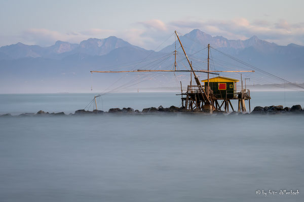 Fischerhäuschen, Hafen von Pisa