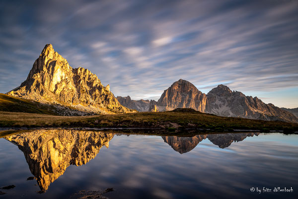 ziehende Wolken, Dolomiten