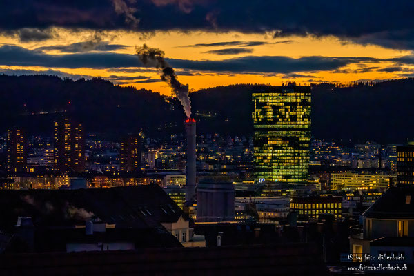 Balkonblick, Zürich