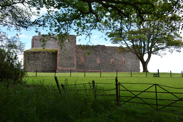 Skipness Castle op het schiereiland Kintyre in de Schotse regio Argyll and Bute.