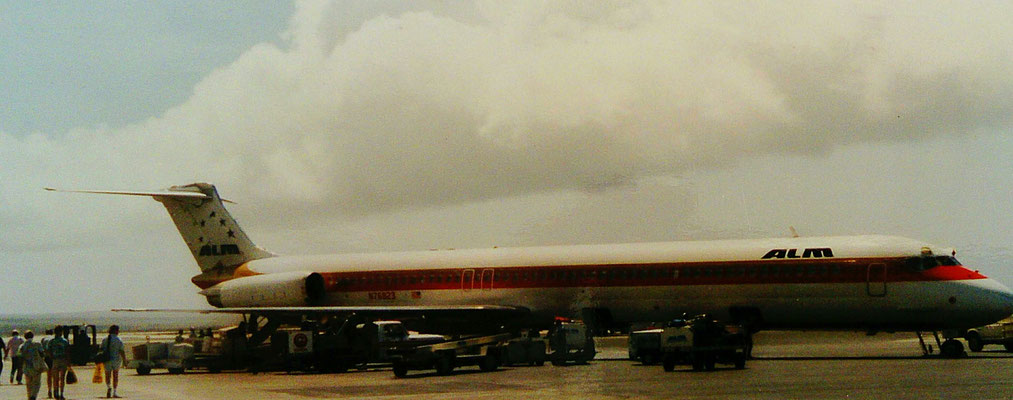 Van Curaqao naar Sint Maarten 1990