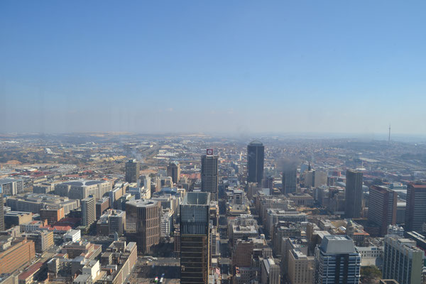 Johannesburg vanaf de Carlton Centre Office Tower