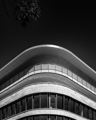 Gebäude in Braunschweig, Schwarzweißfotografie