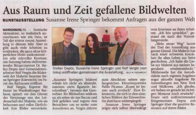 Ausstellung "Mein Neuer Weg" Wardenburg 2017