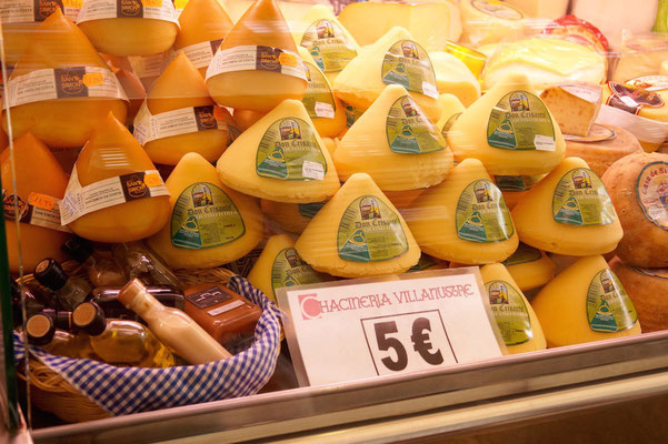 Käse: Eine Spezialität Galiciens.