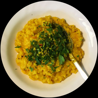 Kürbis-Risotto
