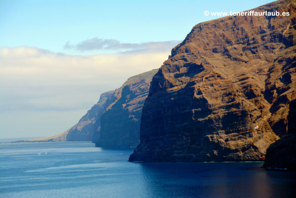 Steilküste von Los Gigantes mit Blick auf den Atlantik