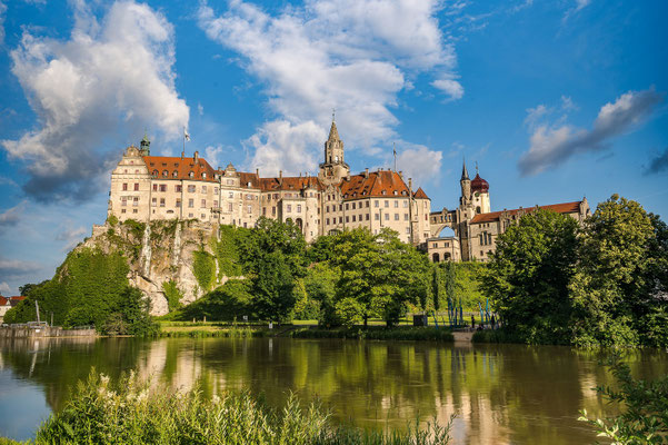Hohenzollernschloss vom Donauufer  © Max Semsch