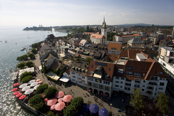 Blick auf die Stadt Friedrichshafen © Stadt Friedrichshafen