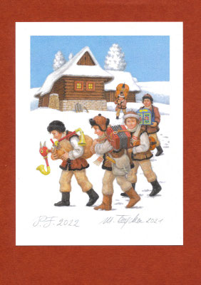 Neujahrskarte
