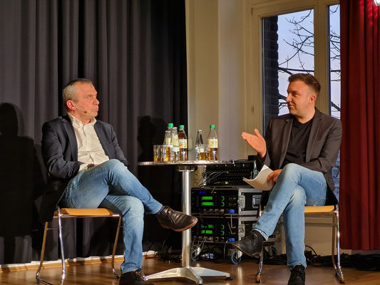 v.l.: Veysel Keser und Tim Köksalan