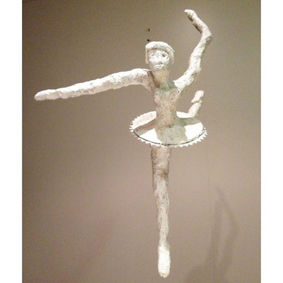 Artist: Roger Hose | "Ourania Ballerina" | 2013 | Cedar Saw Dust, Pigments and French Polish | Signed and Dated | H:420 x W:320 x D:520mm | Price: $1,190.00