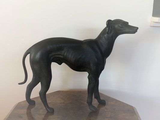 Bronze Greyhound (Side View 2)  | H:290 x W:310mm | Price: $960.00