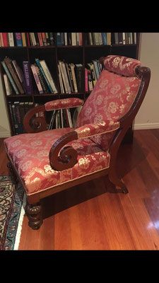 Walnut Library Chair | Circa 1860 | Price: $890.00