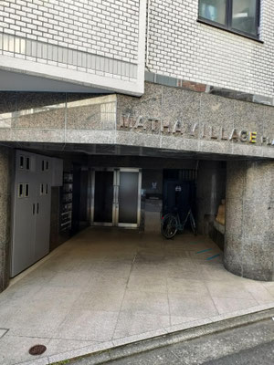 マンション入口です