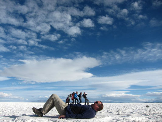 Salar Uyuni, der Salzsee