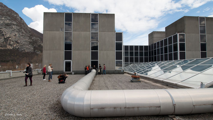 Synchrotron Grenoble - sur le toit