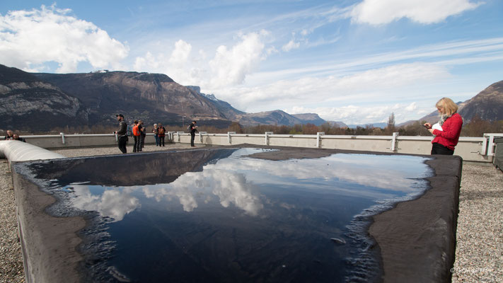 Synchrotron Grenoble - sur le toit