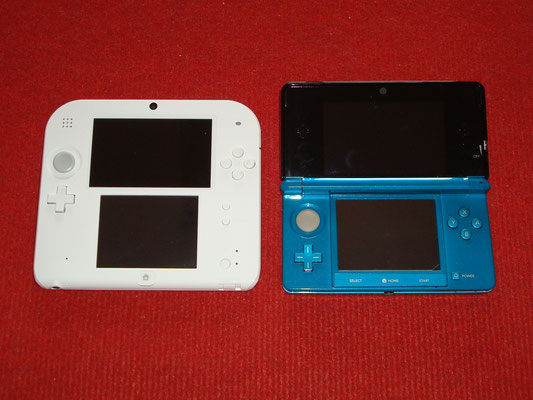 Comparativa entre la 2DS y la 3DS