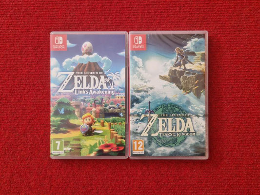 Mis videojuegos "The Legend of Zelda" para Nintendo Switch