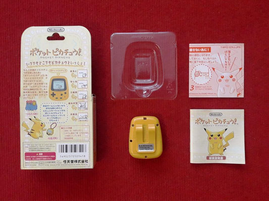 Contenido de la caja del Pokémon Pikachu