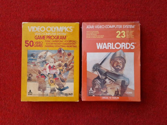 Mis videojuegos para mandos Paddle de la Atari 2600