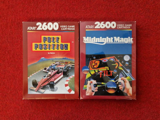 Mis videojuegos casual y coches de la Atari 2600