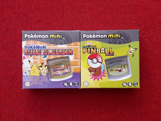 Mis videojuegos de Nintendo Pokémon Mini