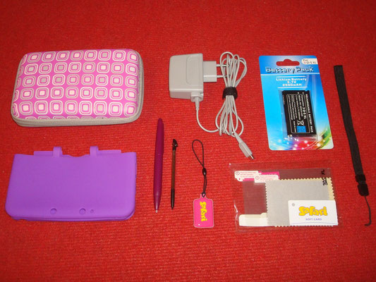 Accesorios extras de la 3DS XL